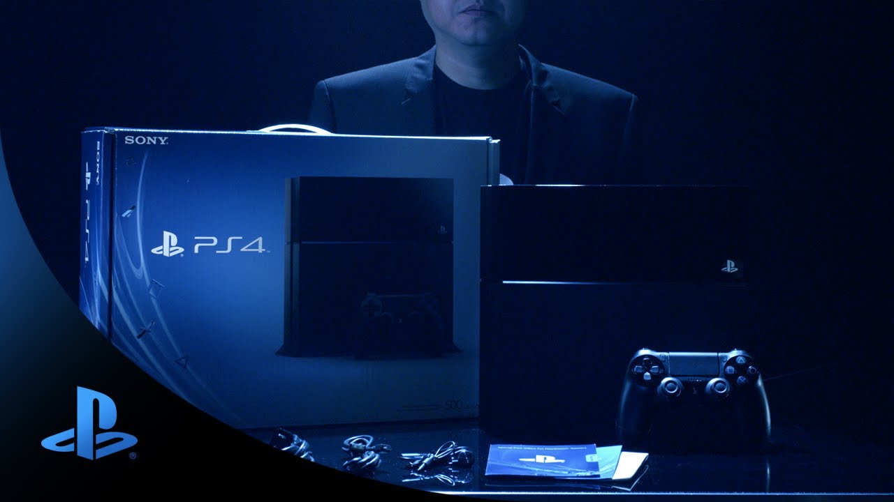 foto de lançamento do PlayStation 4
